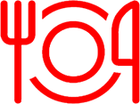 A red circle with the letters p and o in it.